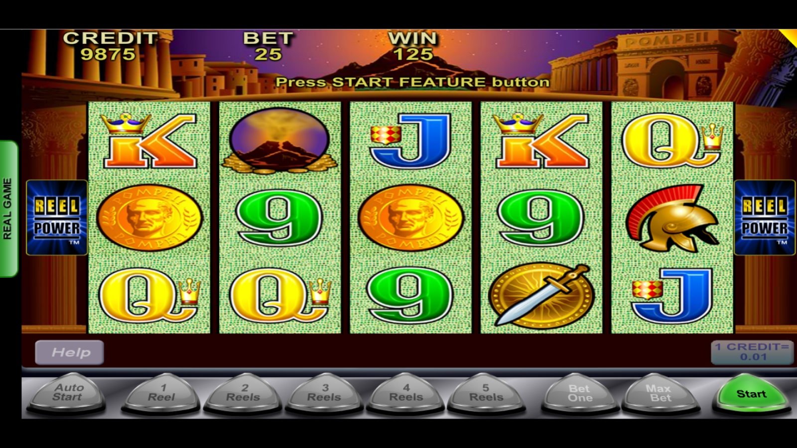 Play Pompeii Slots For Free